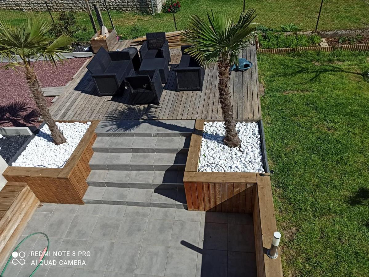Appartement 100M2, Independant Dans Notre Maison Garennes-sur-Eure Luaran gambar